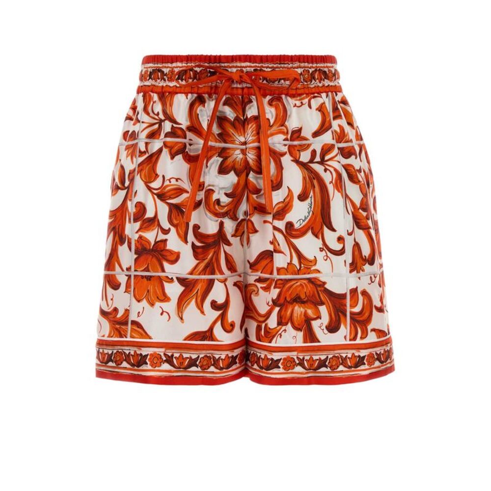 Dolce & Gabbana Women Twill Maiolica Arancione